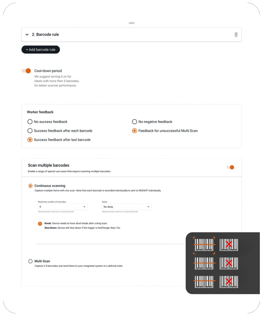 INSIGHT Enhance screenshot - ProGlove wearable barcode scanners