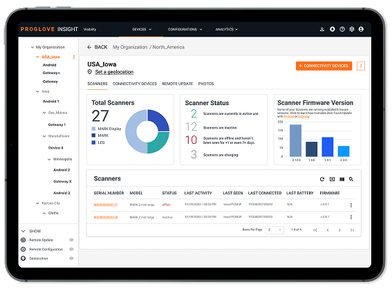 INSIGHT Enhance screenshot - ProGlove wearable barcode scanners